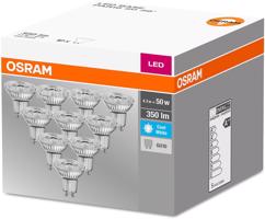 10PAK LED žárovka LED GU10 4.3W = 50W 350lm 4000K Neutrální bílá 36° OSRAM OSRPARF8670