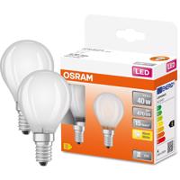 2PAK LED žárovka LED E14 P45 4W = 40W 470lm 2700K Teplá bílá 300° OSRAM Star OSRLEDW3026
