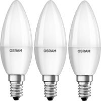 3PAK LED žárovka LED E14 B35 7W = 60W 806lm 3000K Teplá bílá 200° OSRAM VALUE OSRVALU7615