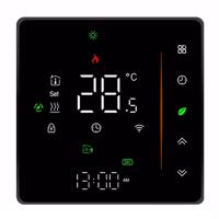 5A NO kontaktní termostat černý TRZ65C ZigBee TUYA