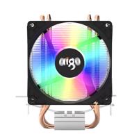 Aktivní chladič CPU Aigo ICE 200 LED (chladič + ventilátor černý)