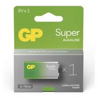 Alkalická baterie GP Super 9V (6LR61), 1 ks B01511