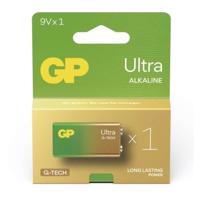 Alkalická baterie GP Ultra 9V (6LF22), 1 ks B02511