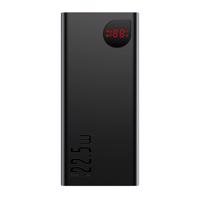 Baseus Adaman powerbanka s rychlým nabíjením 20000mAh 22,5W + USB C 3A kabel 0,3m černá 6932172618308 6932172618308