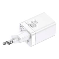 Baseus Super Si Pro Quick Charger USB + USB-C 30W síťová nabíječka (bílá) 029155 029155