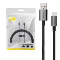 Baseus Superior 100W kabel USB na USB-C 1,5 m (černý) 049293