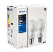 Berge 2x LED žárovka Philips E27 - 13W - 1521lm - 4000K