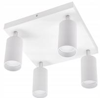 Berge Bodové svítidlo GU10 VIKI-L 4 - bílý čtverec MC0366