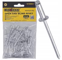 Berge Hliníkové trhací nýty 3,2x9,5mm sada 50 kusů