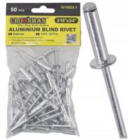 Berge Hliníkové trhací nýty 4,75x19mm sada 50 kusů