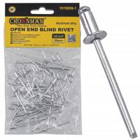 Berge Hliníkové trhací nýty 6,4x12mm sada 50 kusů