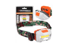 Berge LED čelovka 120lm, stmívatelná, napájení 3xAAA bateriemi