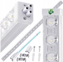 Berge LED lampa NEPTUN 120cm - 36W -3600lm - IP20 - 6000K - studená bílá BLG-N-36W-120CM-CW