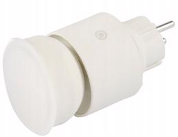 Berge LED noční světlo do zásuvky 10W - 1000lm - IP44 teplá bílá