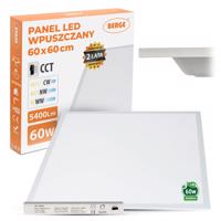 Berge LED panel CCT - 60W - 60x60 cm - zapuštěný MP0057