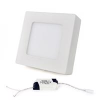 Berge LED panel čtvercový 120x120x20mm přisazený - 6W - 230V - 390Lm -  Neutrální bílá MD0038