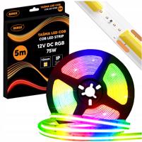 Berge LED pásek RGB COB 12V - 450D - 15W/m -IP20 - 5m TB-5M-12V-75W-RGB