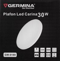 Berge LED přisazené stropní svítidlo 30W kulaté - neutrální bílá GW-0189