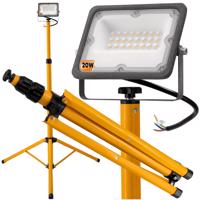 Berge LED reflektor 20W + 140cm stativ - neutrální bílá ON001-MA0239