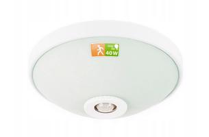 Berge LED stropní svítidlo 2x E27 s pohybovým senzorem AURORA PB-2XE27-AURORA-S