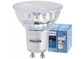 Berge LED žárovka Philips GU10 - 4W - 350 Lm 36° - neutrální bílá - CorePro Premium