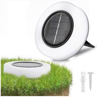 Berge Solární nájezdová lampa, bílá, IP44 BLS001