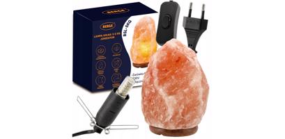 Berge Solná lampa 3-5kg - Ionizátor / noční lampa