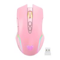 Bezdrátová herní myš ONIKUMA CW905 Pink 2.4G