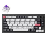 Bezdrátová mechanická klávesnice Keychron Q1 HE RGB, magnetický spínač Nebula (černá) [Q1H-M1]