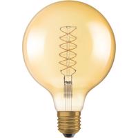 Dekorační LED žárovka E27 G125 7W = 48W 600lm 2200K Teplá bílá 320° Filament Stmívatelná OSRAM Vintage 1906 OSRVING0145