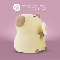 Eco Light MARY'S LED NIGHT LAMP Capybara Florist RGB