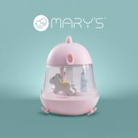 Eco Light MARY'S MUSIC BOX VEDL NOČNÍ SVĚTLO RGB RŮŽOVÁ