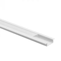 Eco Light Zapuštěný profil P02 bílý + matný difuzor 2m + 4x krytky EC20611