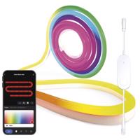 Emos GoSmart ohebný LED pásek NEON bílý, 3 m, 24 W, RGBIC stmívatelný, WiFi ZPW313I ZPW313I