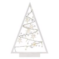 Emos LED dekorace – svítící stromeček s ozdobami, 40 cm, 2x AA, vnitřní, teplá bílá, časovač DCWW27