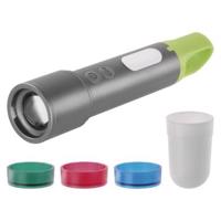 Emos LED nabíjecí kovové svítidlo, 600 lm, 1 200 mAh P3118