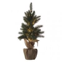 Emos LED vánoční stromek, 52 cm, 3x AA, vnitřní, teplá bílá, časovač DCTW01