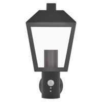 Emos LED zahradní nástěnné svítidlo s čidlem soumraku, 19,8 x 15 x 29,8 cm, 1 x E27, 15 W ZGB040P