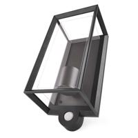 Emos LED zahradní nástěnné svítidlo s čidlem soumraku MALVA, 13 × 12 × 28 cm, 1 × E27, 15 W ZGH040P