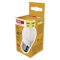 Emos LED žárovka Basic Mini Globe / E27 / 5,5 W (40 W) / 470 lm / teplá bílá ZL6F22