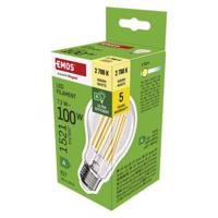 Emos LED žárovka Filament A60 A CLASS / E27 / 7,2 W (100 W) / 1521 lm / teplá bílá ZF5167