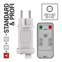 Emos Napájecí zdroj pro vánoční spojovací osvětlení Standard/Profi, venkovní i vnitřní, ovladač D1ZW02 D1ZW02