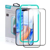 ESR Tvrzené sklo pro iPhone 15 - černé 2 ks. 4894240174203