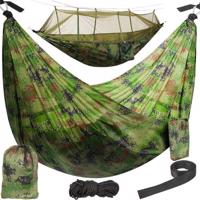 Gardlov Turistická houpací síť Santiago Army 260x140cm Síť