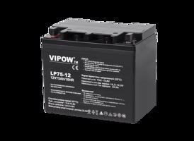 Gelová baterie VIPOW 12V 75Ah BAT0224