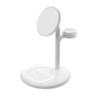 Green Cell Greencell MagScape Inductive nabíječka Stand 3-in-1 MagSafe pro iPhone, Apple Watch, AirPods a other wireless headphones MSST-GC-3IN1-W