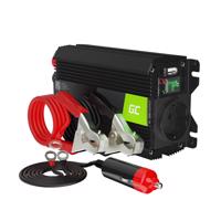 Green Cell měnič napětí do auta PRO 24V na 230V 300W/600W modifikovaný sinus INVGC02