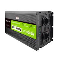 Green Cell PowerInverter LCD 48V 5000W/10000W auto Měnič s - čistý sinus INVGC48P5000LCD