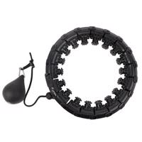 Hula hoop s masérem + závaží Trizand 25208
