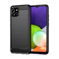 Hurtel Carbon Case flexibilní pouzdro Samsung A03S EU (166,5) černé 9145576232101